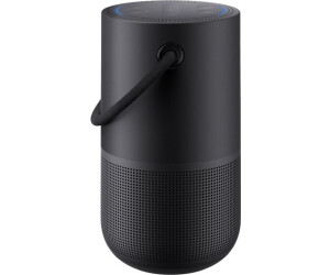 Bose Portable Smart Speaker Schwarz, Tragbarer WLAN- und Bluetooth-Lautsprecher mit Akku, Sprachsteuerung, 360°-Klang und Ladestation. | Zustand: Sehr Gut