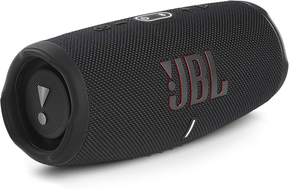 JBL Charge 5 Schwarz, Tragbarer Bluetooth-Lautsprecher mit IP67-Wasserschutz, Powerbank-Funktion und OVP. | Zustand: Wie Neu