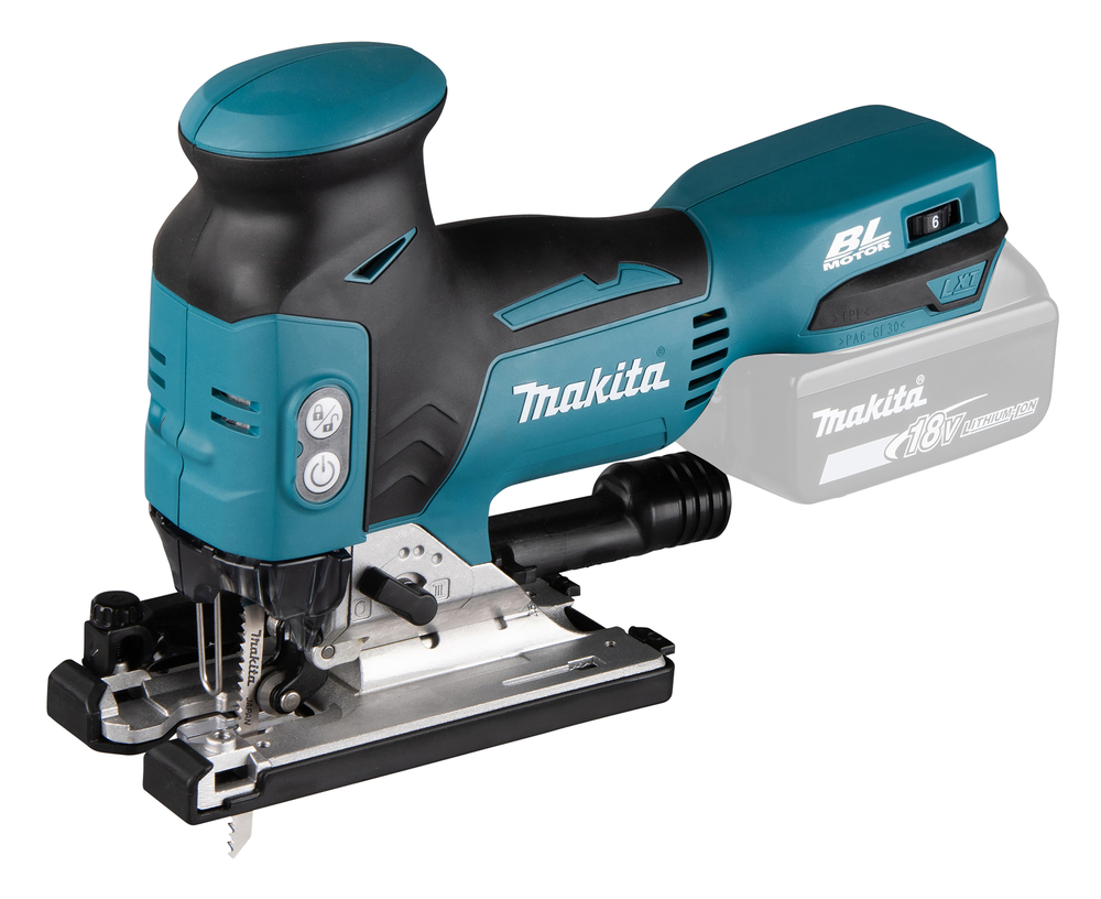 Makita DJV181 Akku-Stichsäge 18V LXT, Brushless-Motor, Pendelhub, werkzeugloser Sägeblattwechsel, Solo-Version ohne Akku und Ladegerät. | Zustand: Wie Neu