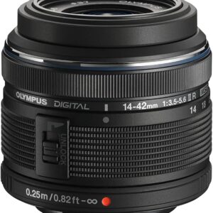 Olympus M.Zuiko ED 14-42mm 3.5-5.6, Standard-Zoomobjektiv für Micro-Four-Thirds-Systemkameras, kompakt und vielseitig einsetzbar. | Zustand: Sehr Gut