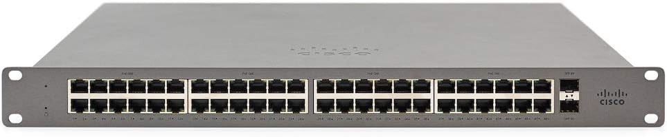Cisco Meraki Go GS110-48P, 48-Port PoE+ Switch, unbenutzt | ovp, Rack-montierbar, Gigabit Ethernet. | Zustand: Wie Neu – Bild 2
