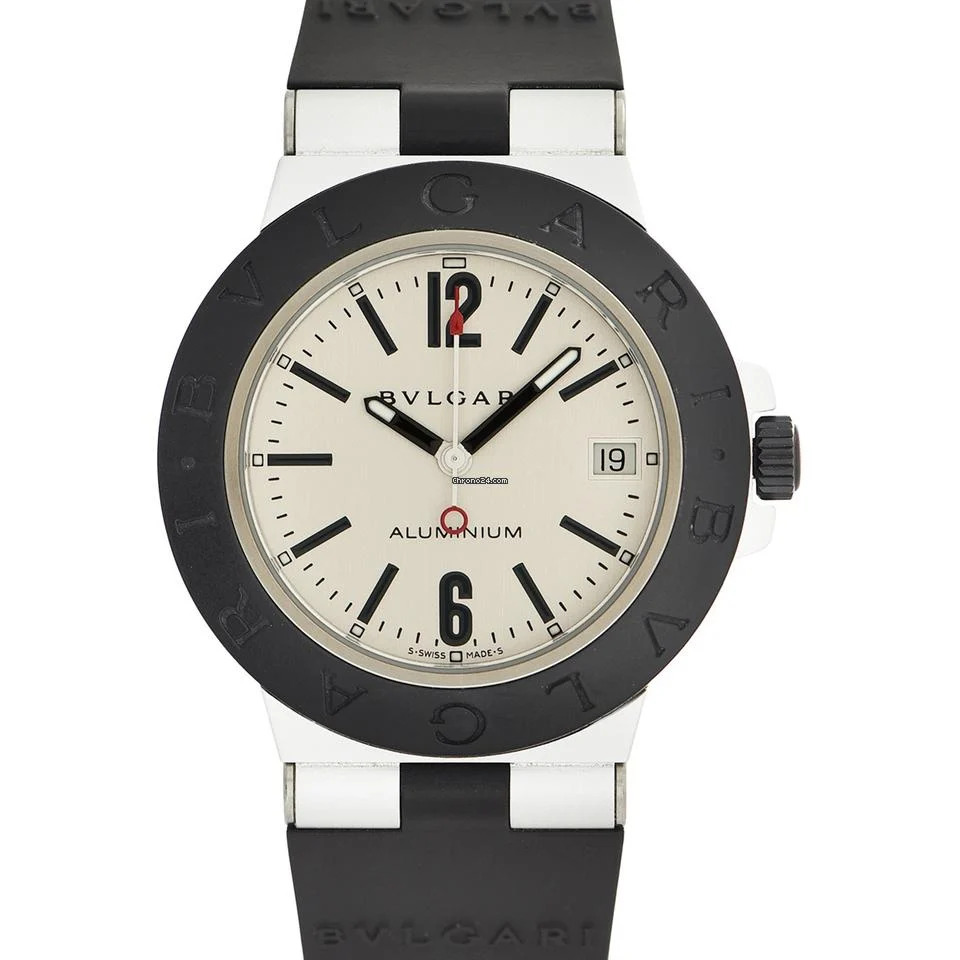 Bulgari Diagono AL38TA , Aluminum Automatic 38mm. Uhr in sehr gutem Zustand. Wichtig: Armband ist defekt. | Zustand: Sehr Gut