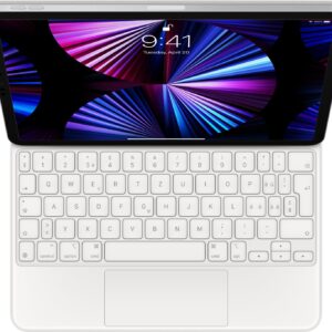 Apple Magic Keyboard iPad Pro 11" Weiß, Tastatur mit Trackpad, Schweizer Layout (CH), freischwebendes Design, inkl. Originalverpackung | Zustand: Neu