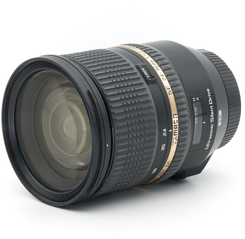 Tamron SP 24-70mm F2.8 Di VC USD Canon EF, Hochwertiges Standard-Zoomobjektiv für Canon EF-Mount mit Bildstabilisierung (VC) und USD-Autofokus. | Zustand: Gut