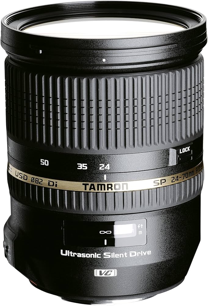 Tamron SP 24-70mm F2.8 Di VC USD Canon EF, Hochwertiges Standard-Zoomobjektiv für Canon EF-Mount mit Bildstabilisierung (VC) und USD-Autofokus. | Zustand: Gut – Bild 2