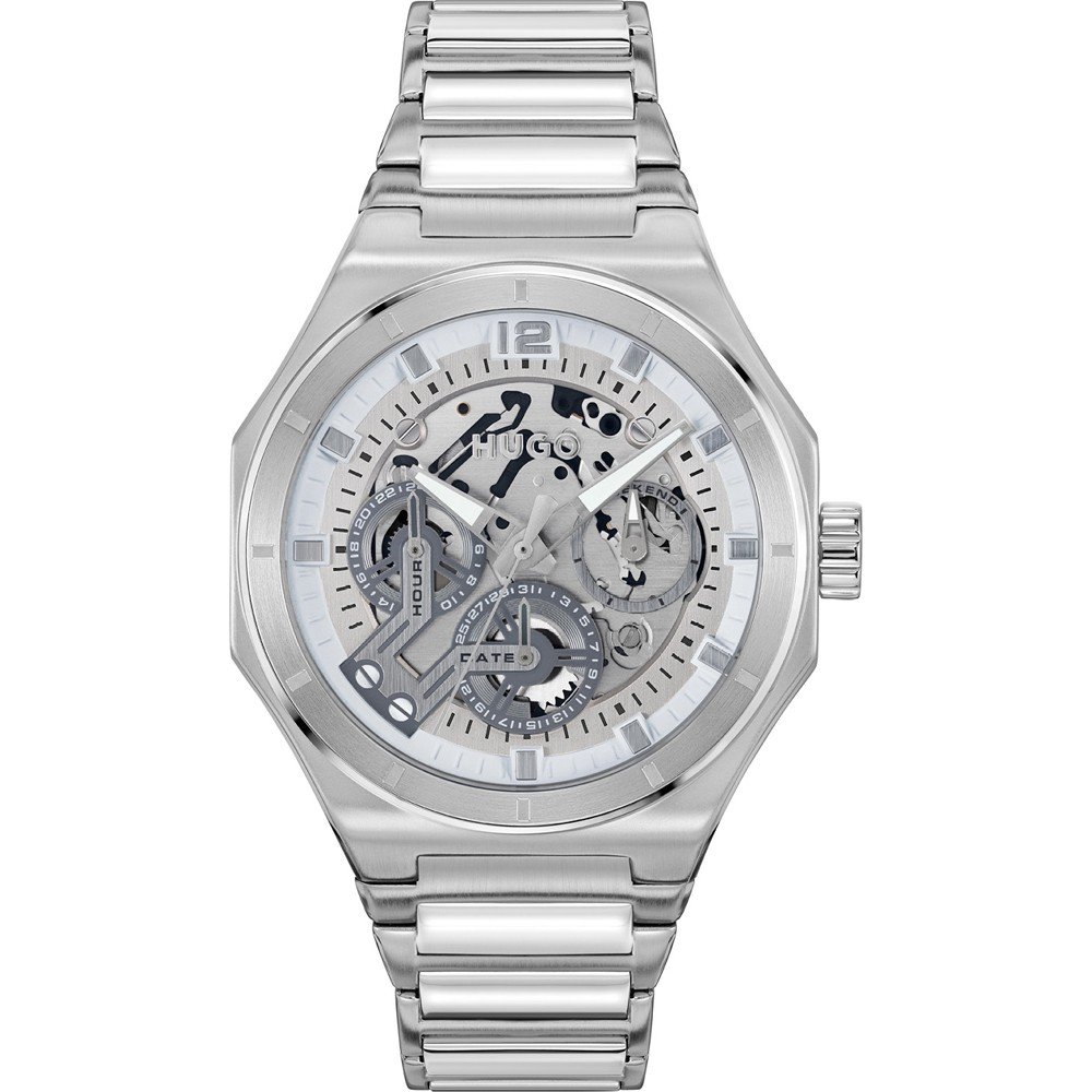 Hugo Boss hu.529.1.14.4058, Herrenuhr, Gehäusecode HU.529.1.14.4058, Edelstahl, 44 mm, inklusive Originalverpackung (OVP) | Zustand: Gut – Bild 2