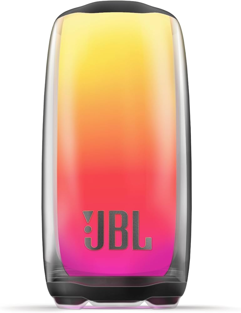 JBL Pulse 5 Bluetooth-Lautsprecher, Tragbarer Lautsprecher mit 360-Grad-Lichtshow, wasserfest nach IP67 und JBL Original Pro Sound. | Zustand: Sehr Gut