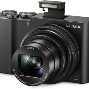 Panasonic Lumix DMC-TZ101 Schwarz, Kompaktkamera mit 25-250mm Objektiv, inkl. 2 Akkus und Ladegerät | Zustand: Sehr Gut