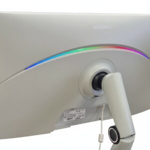 Koorui GN10 27 Zoll Gaming Monitor Weiß, WQHD-Auflösung (2560x1440), 240Hz, VA-Panel mit Mini-LED-Technologie, HDR1000, höhenverstellbar. | Zustand: Sehr Gut