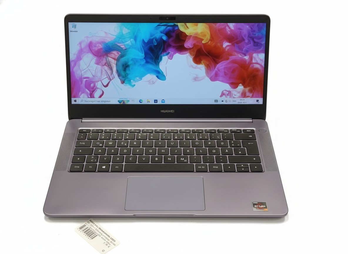 Huawei MateBook D 14 (2018), Mystic Silver, AMD Ryzen 5 2500U, 8GB RAM, Radeon Vega 8 Mobile Gfx, 14 Zoll Full HD IPS Display | Zustand: Sehr Gut – Bild 2