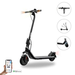 Segway-Ninebot E2 Plus II, Schwarz, E-Scooter mit 500W Motor, 25 km | h, 25 km Reichweite, 8,1-Zoll-Hohlkammerreifen & Frontfederung.