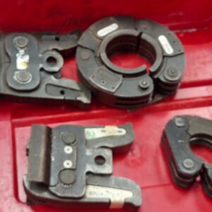 Viega Pressbacken-Set PT2 im Systemkoffer, Verschiedene Größen, kompatibel mit Viega Pressgun, PT2, PT3 und weiteren Systemen, gebraucht. | Zustand: Gut