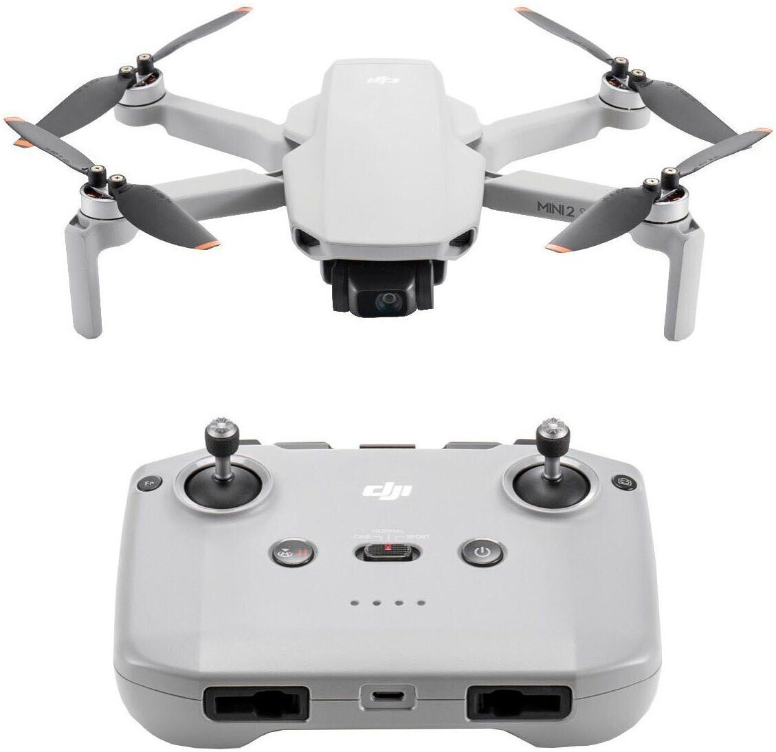 DJI Mini 2 SE Fly More Combo Grau, Kameradrohne mit 3-Achsen-Gimbal, 2.7K Video, inkl. Tasche, 3 Akkus und Ladegerät. | Zustand: Sehr Gut
