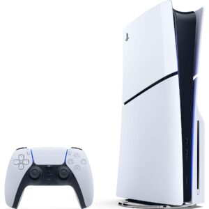 Sony PlayStation 5 Slim Disc Edition Weiß, 1 TB SSD, inkl. 1 DualSense Controller, Originalverpackung, HDMI- und Stromkabel. | Zustand: Sehr Gut | Farbe: weiss