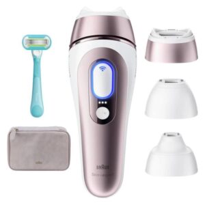 Braun Skin i-expert PL7321 Rose, Intelligentes IPL-Haarentfernungsgerät mit 3 Aufsätzen, Smart-Flex-Kopf und App-Anbindung. | Zustand: Neu