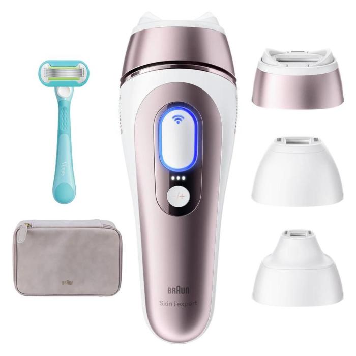 BRAUN IPL PL7321 Skin i-expert Pro IPL Haarentferner , Intelligentes IPL-Haarentfernungsgerät mit 3 Aufsätzen, Smart-Flex-Kopf und App-Anbindung. | Zustand: Neu – Bild 2