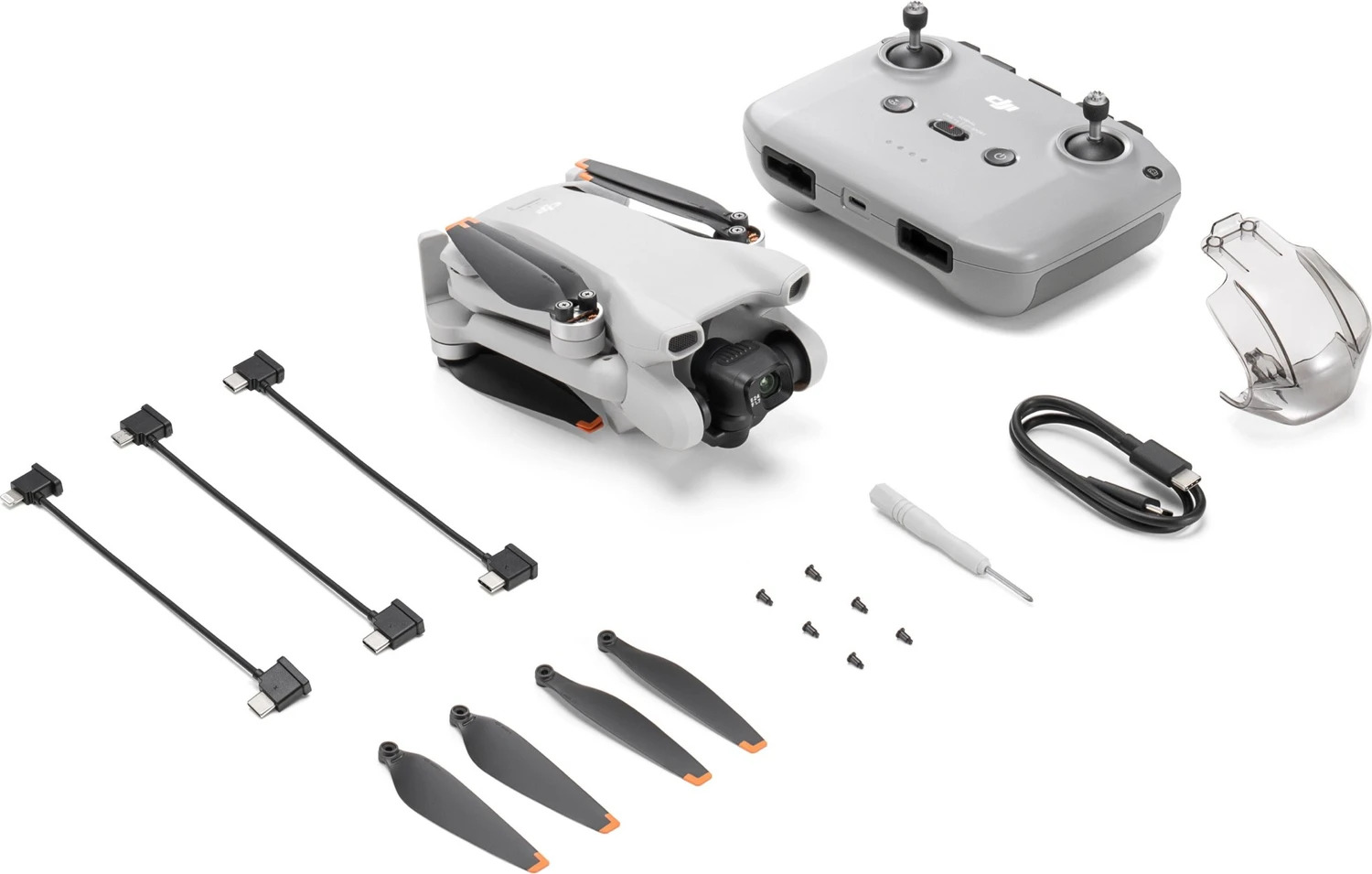 DJI Mini 3 mit RC-N1 Controller, Kameradrohne inkl. Originalverpackung, RC-N1 Fernsteuerung, 2 Akkus, Ladegerät und Zubehör. | Zustand: Sehr Gut – Bild 2