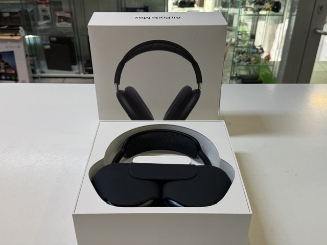 Apple AirPods Max (USB-C), Midnight, Inklusive Originalverpackung, leichte Kratzer am Gehäuse vorhanden. | Zustand: In Ordnung – Bild 2