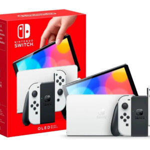 Nintendo Switch OLED Modell Weiß, Inkl. Spiel Pokémon Schwert, Dockingstation, Ladegerät und Originalverpackung | Zustand: Sehr Gut | Farbe: schwarz