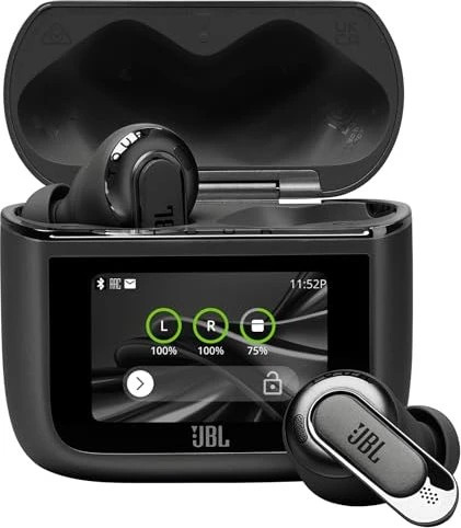 JBL Tour Pro 3 Black, True Wireless In-Ear-Kopfhörer mit Smart Charging Case, Noise-Cancelling und Hybrid-Dual-Driver | Zustand: Neu