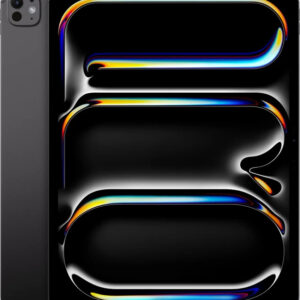 Apple iPad Pro 13 (M4, 2024) Wi-Fi, 256 GB, Space Schwarz, inkl. Apple Smart Folio, Batteriezustand 91%, Dellen am Gehäuserand, Auf dem Display gibts keine Kratzer  | Zustand: Gut