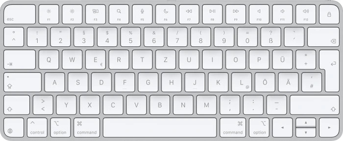 Apple Magic Keyboard USB-C (2024), Kabellose Tastatur mit USB-C-Anschluss, inkl. Originalverpackung, QWERTZ-Layout (Deutsch) | Zustand: Sehr Gut