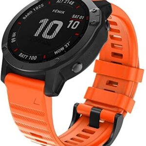 Garmin Fenix 6X Pro Schwarz, Multisport-Smartwatch mit GPS, inklusive Originalverpackung und Ladekabel.  | Zustand: Gut