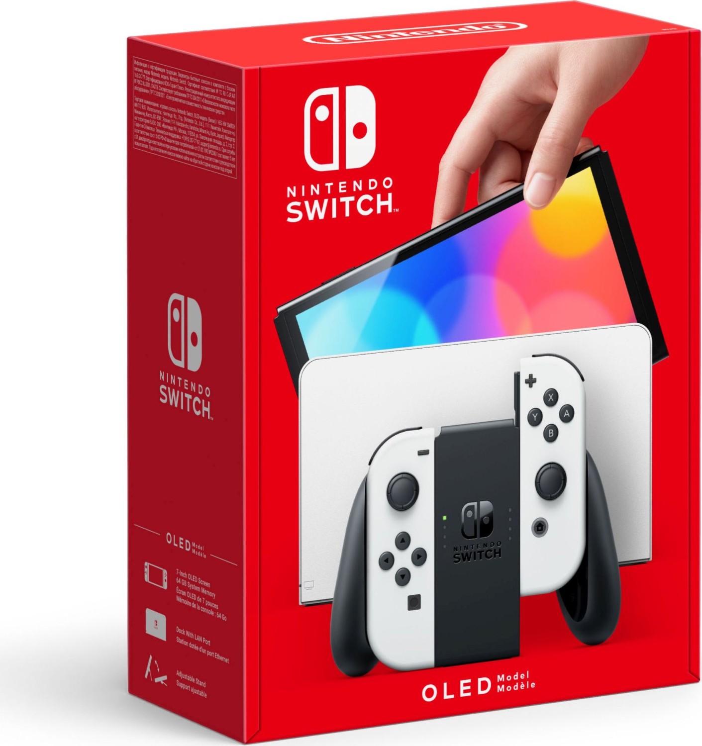 Nintendo Switch OLED, OVP, FIFA 18 als Geschenk | Zustand: Sehr Gut | Farbe: schwarz – Bild 2