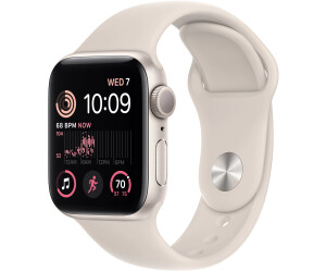 Apple Watch SE (2. Gen) 2022 40mm Polarstern, GPS, Aluminiumgehäuse, Sportarmband S | M Polarstern, OVP, Apple Garantie bis 05.10.2026 | Zustand: Sehr Gut – Bild 2