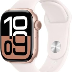 Apple Watch Series 10 42mm Roségold, Aluminium, GPS + Cellular, inkl. OVP, Batteriezustand 98% | Zustand: Gut