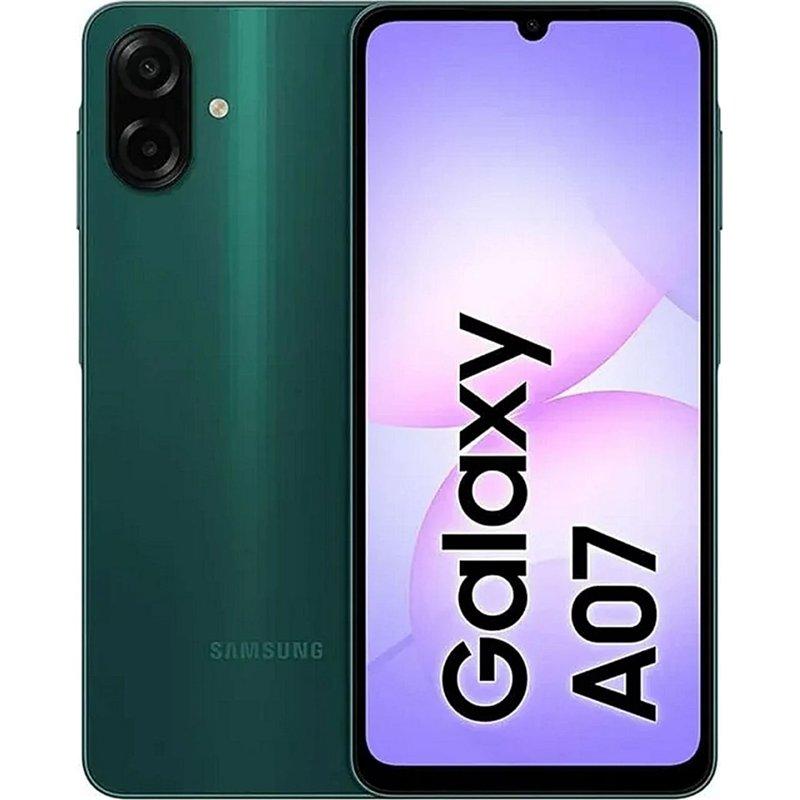 Samsung Galaxy A07 64GB Grün, Smartphone mit 64GB Speicher, Dual-Kamera-System und großem Display, Farbe: Grün. | SimLock: Frei | Zustand: Sehr Gut | Farbe: gruen | Akku: