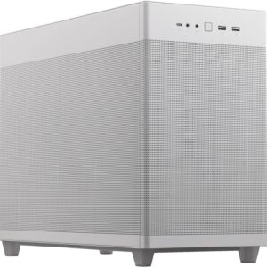 Gaming PC Intel Core i5-12400F, RX 7600, Weiß, AMD Radeon RX 7600 8GB, 16GB RAM, 256GB SSD, kompaktes Mesh-Gehäuse in Weiß mit USB-C Frontanschluss  | Zustand: Sehr Gut