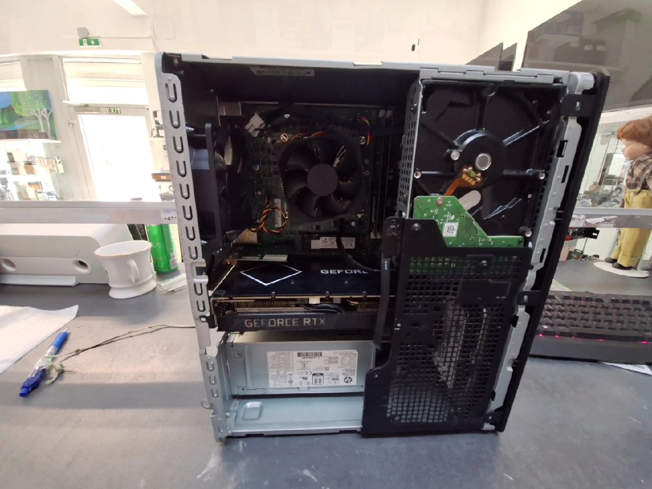 HP Pavilion Gaming Ryzen 7 5700g, RTX 3060 Ti, Gaming-PC , 32GB RAM, 1TB SSD und 1TB HDD | Zustand: Gut – Bild 3