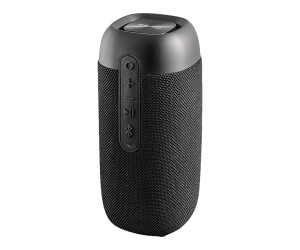 PEAQ PPA 305 Bluetooth Lautsprecher Schwarz, Tragbarer Speaker mit 10W RMS, IPX5 wasserfest, Bluetooth 5.0, AUX-IN und 2200 mAh Akku. | Zustand: Wie Neu