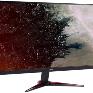 Acer Nitro VG242Y P Gaming Monitor, 23,8 Zoll Full HD IPS-Display, 165Hz | 240Hz, 1ms Reaktionszeit, HDR400, schwarz mit roten Akzenten | Zustand: Sehr Gut