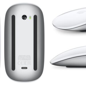 Apple Magic Mouse A3204 USB-C, Kabellose Multi-Touch Maus, wiederaufladbar über USB-C Anschluss, Modell 2024 | Zustand: Gut