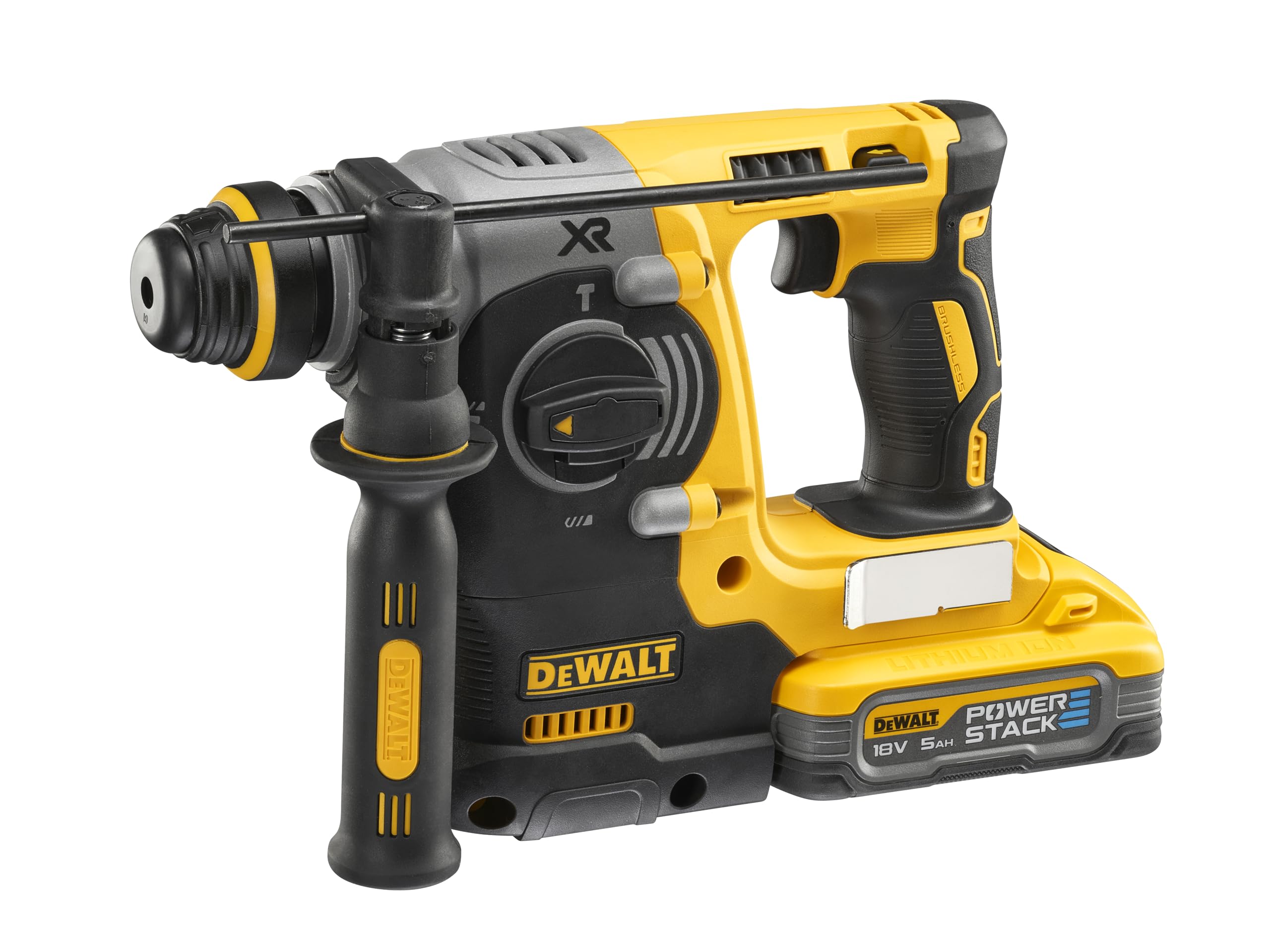 DeWalt DCH273 & DCG405 18V Akku-Set, Akku-Bohrhammer DCH273 & Winkelschleifer DCG405, Brushless, inkl. 18V 5.0Ah Akku & Ladegerät | Zustand: Sehr Gut