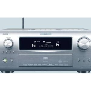 Denon AVR-4308 Silber (2007), mit Fernbedienung 7.1 AV-Receiver mit Fernbedienung, unterstützt HD-Audioformate, HDMI 1.3a, Wi-Fi und Audyssey MultEQ XT. | Zustand: Gut