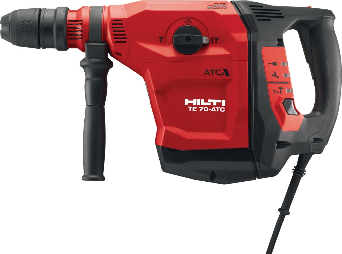 Hilti TE 70-ATC/AVR Bohrhammer, Leistungsstarker SDS-Max Kombihammer mit Active Torque Control und Vibrationsreduktion, inkl. Koffer. | Zustand: Gut
