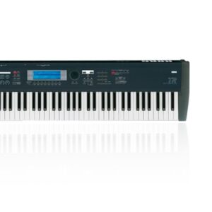 Korg TR61 Music Workstation, Professioneller Synthesizer mit 61 anschlagdynamischen Tasten, Aftertouch, Sequenzer und Tasche. | Zustand: Gut