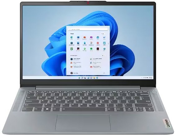 Lenovo IdeaPad Slim 3 Intel N100 Arctic Grey, 14 Zoll Full-HD Display, 4 GB RAM, 128 GB SSD, Intel UHD Graphics, Windows 11, sehr guter Zustand | Zustand: Sehr Gut