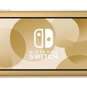 Nintendo Switch Lite Hyrule Edition Gold, Limitierte Zelda-Edition, inkl. 12 Monate Nintendo Switch Online + Erweiterungspaket, Gold | Zustand: Neu