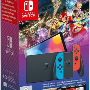 Nintendo Switch OLED Mario Kart 8 Bundle, OVP | Inklusive Mario Kart 8 Deluxe | Zustand: Sehr Gut | Farbe: rot