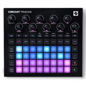 Novation Circuit Tracks, Inklusive OVP, Decksaver Schutzabdeckung und UDG Tasche | Zustand: Sehr Gut