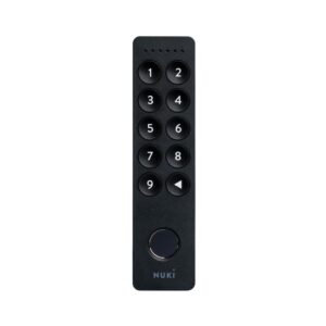 Nuki Keypad 2, Smartes Keypad mit Fingerabdruckscanner und Zutrittscode für Nuki Smart Locks, Bluetooth-fähig. | Zustand: Neu