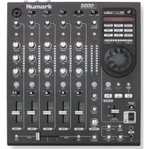 Numark 5000FX 5-Kanal DJ-Mixer, Professioneller DJ-Mixer mit Effekteinheit, BPM-Synchronisation, Sampler und Netzteil. Büro | Zustand: Gebraucht