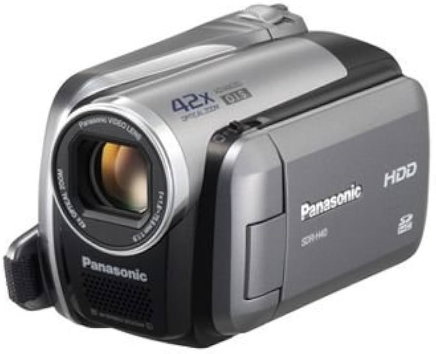 Panasonic SDR-H40 silber, Camcorder mit OVP, ohne Akku,mit Netzteil, Betrieb über Netzteil möglich. | Zustand: Sehr Gut