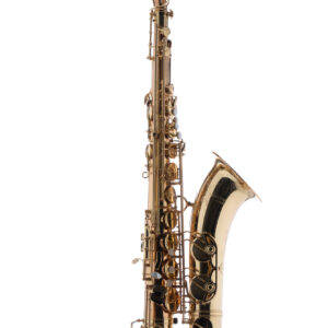 Schagerl Superior Tenorsaxophon T-1L, Goldlack, inkl. Trekking-Etui, Hoch-Fis-Klappe, aufwändige Gravur, Messing-Korpus | Zustand: Gut