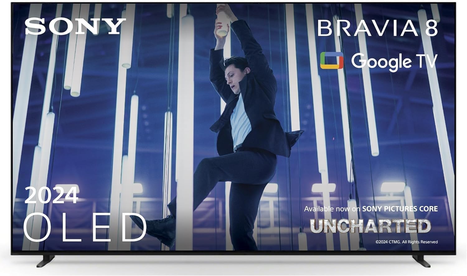 Sony BRAVIA 8 K-55XR80 OLED 2024, 55 Zoll 4K OLED TV, 120Hz, Ohne Standfüße Dolby Vision & Atmos, eARC | ARC, Google TV, Smart TV Funktionen | Zustand: Sehr Gut