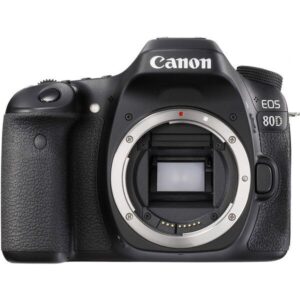 Canon EOS 80D 2016 schwarz, 24,2 MP APS-C DSLR-Kamera Gehäuse mit dreh- und schwenkbarem Touchscreen und WLAN | Zustand: Gut